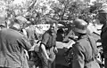 German soldiers loading ammunition from a Sd.Kfz 252, Crimea, June 1942.