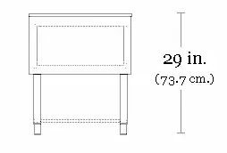 bureau Mazarin (side view)