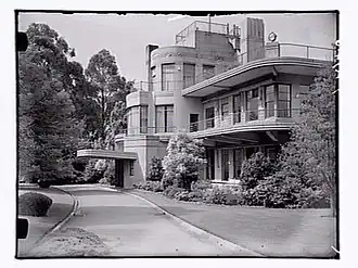 Burnham Beeches, Dandenong Ranges; completed 1933; Harry Norris, architect[83].