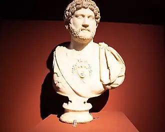 Bust of Hadrian, Italica Archeological Museum