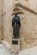 Statue of Peter of Alcántara by Enrique Pérez Comendador.