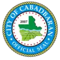 Official seal of Cabadbaran