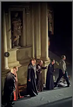 Tour of Theater of Nations, Italy, performance of Caligula