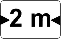 Vehicles having over all length width exceeding the specified width