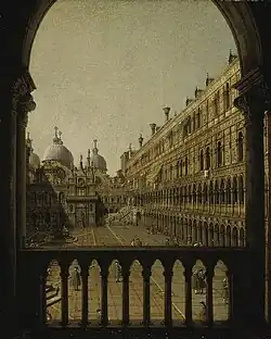 Interior Court of the Doge's Palace, Venice