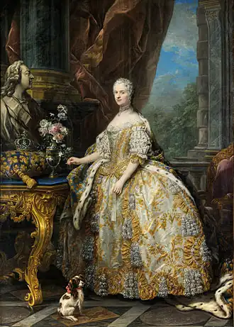 Marie Leszczyńska, Queen of France (1703-1768), 1747, Versailles