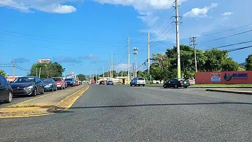 Puerto Rico Highway 2 in Florida Afuera