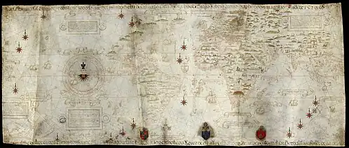 Image 75Made in 1529, the Diogo Ribeiro map was the first to show the Pacific at about its proper size (from Pacific Ocean)