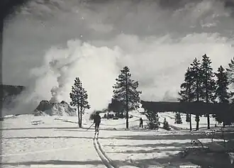 Castle Geyser, January 1887