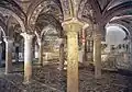 Largest surviving floor by the Cosmati in the crypt of Anagni Cathedral