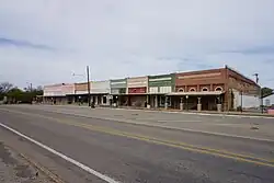 U.S. Route 69 in Celeste