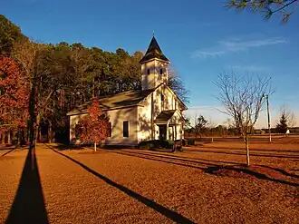 Photograph of a rural church