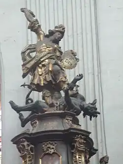 St. Michael overthrowing the Devil