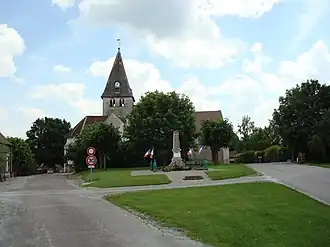 The church in Chapelle-Vallon