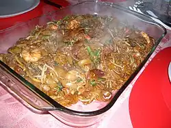 A large serving of char kway teow
