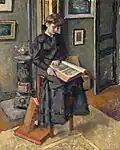 Girl Reading a Book