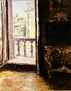 A Venetian Balcony, 1913, Albrecht-Kemper Museum of Art