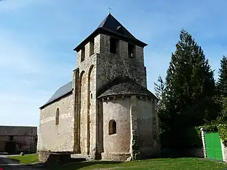 The church of Saint-Martial-Laborie in Cherveix-Cubas