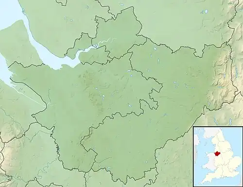 First Battle of Middlewich is located in Cheshire