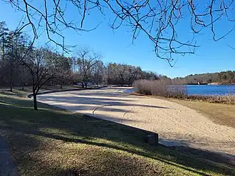 Reservoir beach