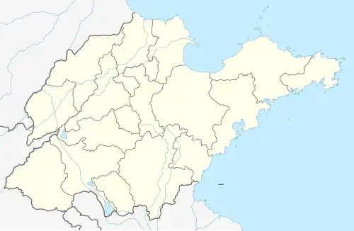 Shandong is located in Shandong