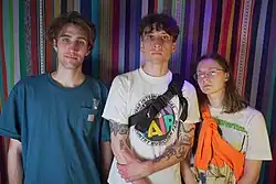 Left to right - Tyler Smith, Matthew Shultz, Liza Grishaeva