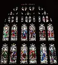 Choir clerestory window by Clayton and Bell 1856 - 1858