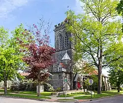 Christ Episcopal Church, Corning, New York, 1893–95.