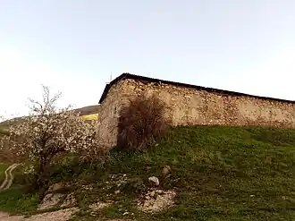 Church in nearby abandoned village of Gandzak