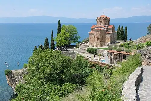 Church of Saint John the Theologian at Kaneo on the cliff