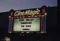 The marquee on June 17, 2025