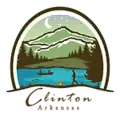 Official logo of Clinton, Arkansas
