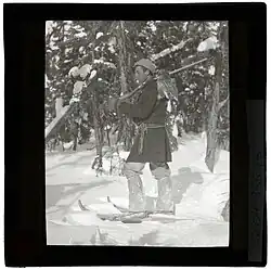 Clerk of the Hudson Bay Company on hunting trip