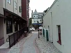 Alley named Allie's Way after a local teacher at Clinton Public School.