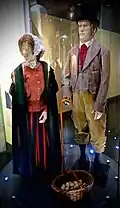 19th century clothing of people of the west of Ireland. The Kinsale Cloak was worn about a finger length shorter than the skirt