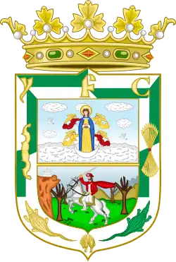 Coat of arms of the Spanish colony of Cuba (16th century)