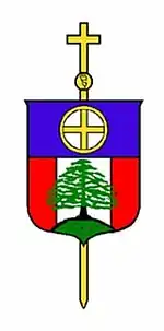 Coat of arms of the Eparchy of Saint Maron of Brooklyn (Maronite)