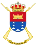 Coat of Arms of the former 16th Light Infantry Brigade "Canarias" (BRILCAN-XVI)