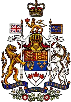 Arms of Canada (1957 rendition)