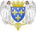 Coat of arms of Henri d'Orleans (1822-1897)