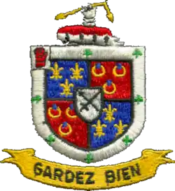 Coat of arms of Montgomery County (1944–1976)