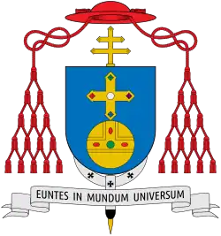 Protase Rugambwa's coat of arms