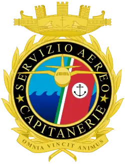 Coat of arms of the Air Service of the Italian Coast Guard