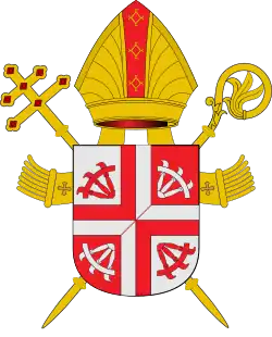 Coat of arms of the Archdiocese of Florianópolis