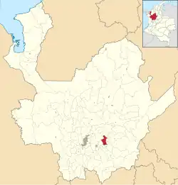 Location of the municipality and town of Peñol in the Antioquia Department of Colombia