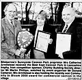 Local competition award (Garstang Courier - Friday 10 November 2000)