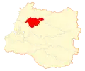 Location of the Commune of Máfil