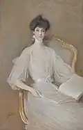 The Duchess of Marlborough, by Paul César Helleu