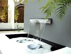 Image 42Contemporary water feature (from Garden design)