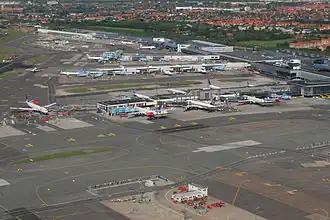 Copenhagen Airport serving Copenhagen, Denmark